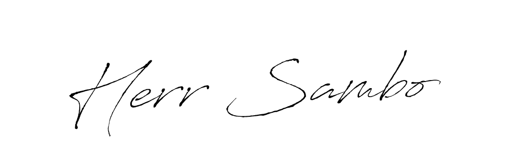 It looks lik you need a new signature style for name Herr Sambo. Design unique handwritten (Antro_Vectra) signature with our free signature maker in just a few clicks. Herr Sambo signature style 6 images and pictures png