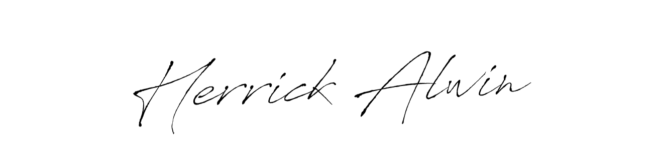 You can use this online signature creator to create a handwritten signature for the name Herrick Alwin. This is the best online autograph maker. Herrick Alwin signature style 6 images and pictures png