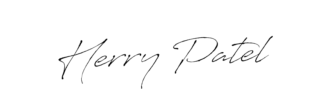 It looks lik you need a new signature style for name Herry Patel. Design unique handwritten (Antro_Vectra) signature with our free signature maker in just a few clicks. Herry Patel signature style 6 images and pictures png