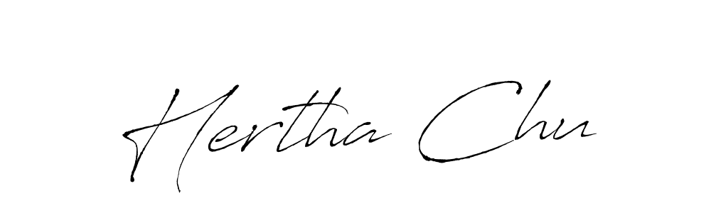 Best and Professional Signature Style for Hertha Chu. Antro_Vectra Best Signature Style Collection. Hertha Chu signature style 6 images and pictures png