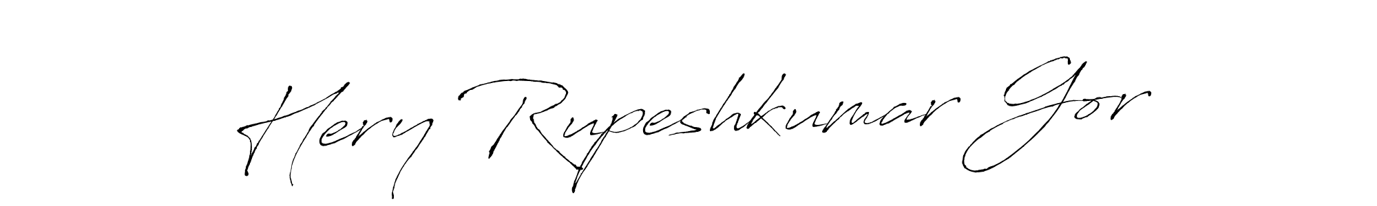 if you are searching for the best signature style for your name Hery Rupeshkumar Gor. so please give up your signature search. here we have designed multiple signature styles  using Antro_Vectra. Hery Rupeshkumar Gor signature style 6 images and pictures png