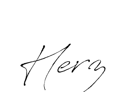 How to Draw Herz signature style? Antro_Vectra is a latest design signature styles for name Herz. Herz signature style 6 images and pictures png