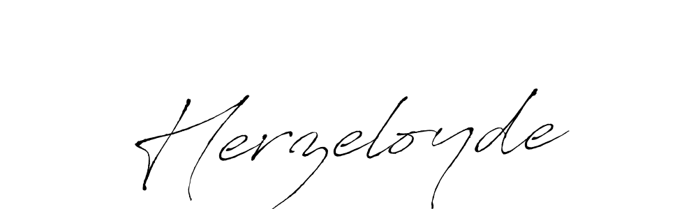 Create a beautiful signature design for name Herzeloyde. With this signature (Antro_Vectra) fonts, you can make a handwritten signature for free. Herzeloyde signature style 6 images and pictures png