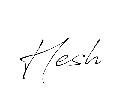 Hesh stylish signature style. Best Handwritten Sign (Antro_Vectra) for my name. Handwritten Signature Collection Ideas for my name Hesh. Hesh signature style 6 images and pictures png