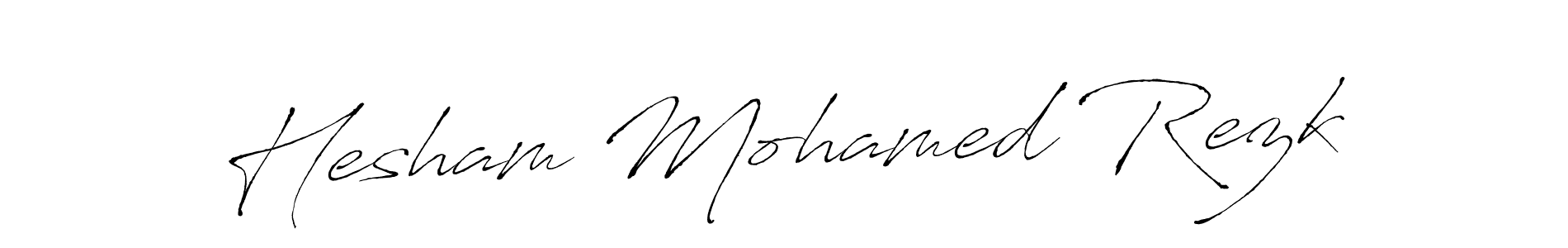 This is the best signature style for the Hesham Mohamed Rezk name. Also you like these signature font (Antro_Vectra). Mix name signature. Hesham Mohamed Rezk signature style 6 images and pictures png