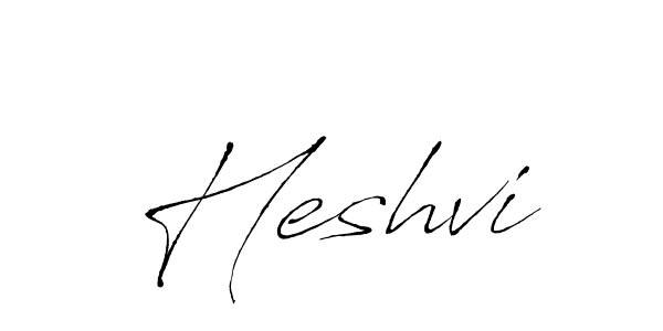 The best way (Antro_Vectra) to make a short signature is to pick only two or three words in your name. The name Heshvi include a total of six letters. For converting this name. Heshvi signature style 6 images and pictures png