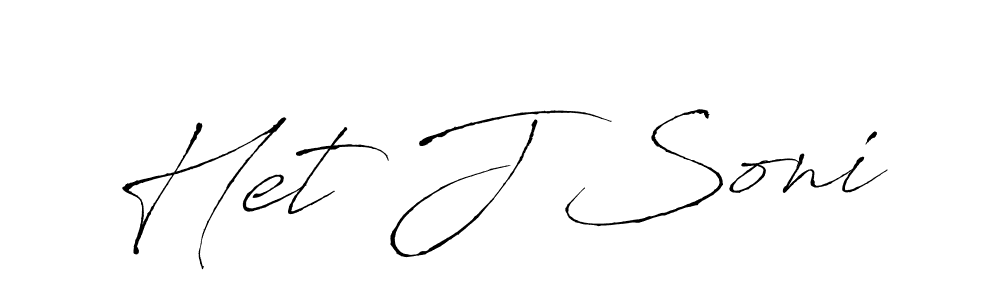Also You can easily find your signature by using the search form. We will create Het J Soni name handwritten signature images for you free of cost using Antro_Vectra sign style. Het J Soni signature style 6 images and pictures png