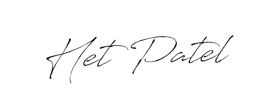 Similarly Antro_Vectra is the best handwritten signature design. Signature creator online .You can use it as an online autograph creator for name Het Patel. Het Patel signature style 6 images and pictures png