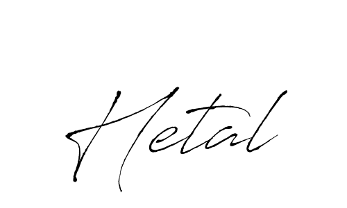 It looks lik you need a new signature style for name Hetal. Design unique handwritten (Antro_Vectra) signature with our free signature maker in just a few clicks. Hetal signature style 6 images and pictures png