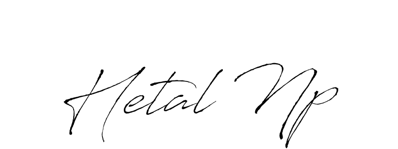 It looks lik you need a new signature style for name Hetal Np. Design unique handwritten (Antro_Vectra) signature with our free signature maker in just a few clicks. Hetal Np signature style 6 images and pictures png