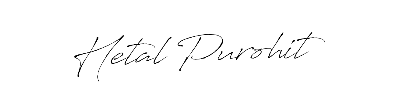 You should practise on your own different ways (Antro_Vectra) to write your name (Hetal Purohit) in signature. don't let someone else do it for you. Hetal Purohit signature style 6 images and pictures png