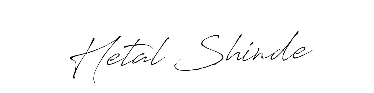 Similarly Antro_Vectra is the best handwritten signature design. Signature creator online .You can use it as an online autograph creator for name Hetal Shinde. Hetal Shinde signature style 6 images and pictures png