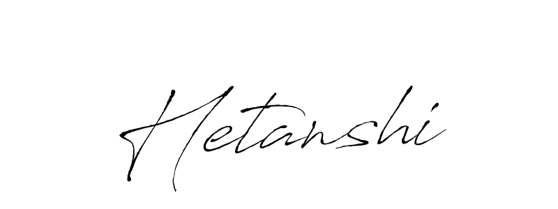 The best way (Antro_Vectra) to make a short signature is to pick only two or three words in your name. The name Hetanshi include a total of six letters. For converting this name. Hetanshi signature style 6 images and pictures png