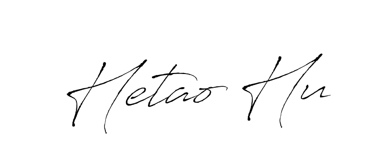 Also You can easily find your signature by using the search form. We will create Hetao Hu name handwritten signature images for you free of cost using Antro_Vectra sign style. Hetao Hu signature style 6 images and pictures png