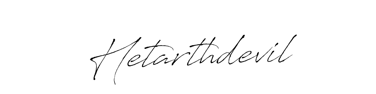 Also You can easily find your signature by using the search form. We will create Hetarthdevil name handwritten signature images for you free of cost using Antro_Vectra sign style. Hetarthdevil signature style 6 images and pictures png