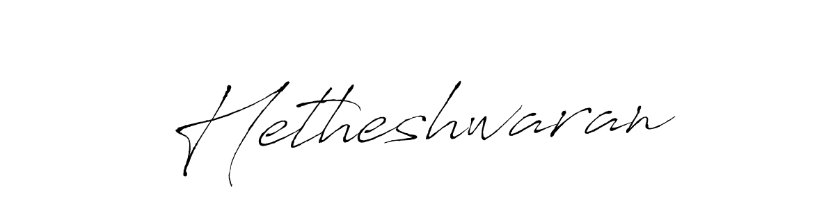 Make a beautiful signature design for name Hetheshwaran. With this signature (Antro_Vectra) style, you can create a handwritten signature for free. Hetheshwaran signature style 6 images and pictures png