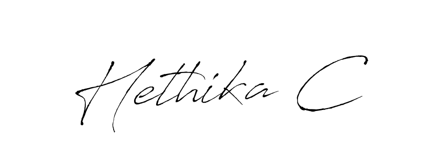 if you are searching for the best signature style for your name Hethika C. so please give up your signature search. here we have designed multiple signature styles  using Antro_Vectra. Hethika C signature style 6 images and pictures png