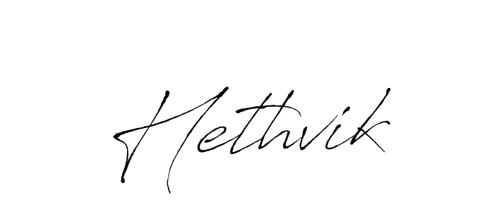 Once you've used our free online signature maker to create your best signature Antro_Vectra style, it's time to enjoy all of the benefits that Hethvik name signing documents. Hethvik signature style 6 images and pictures png