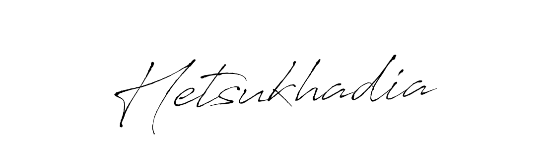 Hetsukhadia stylish signature style. Best Handwritten Sign (Antro_Vectra) for my name. Handwritten Signature Collection Ideas for my name Hetsukhadia. Hetsukhadia signature style 6 images and pictures png