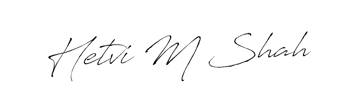 Similarly Antro_Vectra is the best handwritten signature design. Signature creator online .You can use it as an online autograph creator for name Hetvi M Shah. Hetvi M Shah signature style 6 images and pictures png