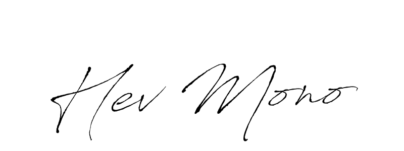 It looks lik you need a new signature style for name Hev Mono. Design unique handwritten (Antro_Vectra) signature with our free signature maker in just a few clicks. Hev Mono signature style 6 images and pictures png