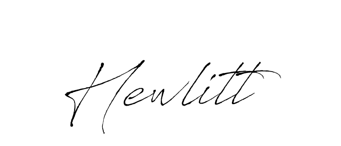 Make a beautiful signature design for name Hewlitt. With this signature (Antro_Vectra) style, you can create a handwritten signature for free. Hewlitt signature style 6 images and pictures png