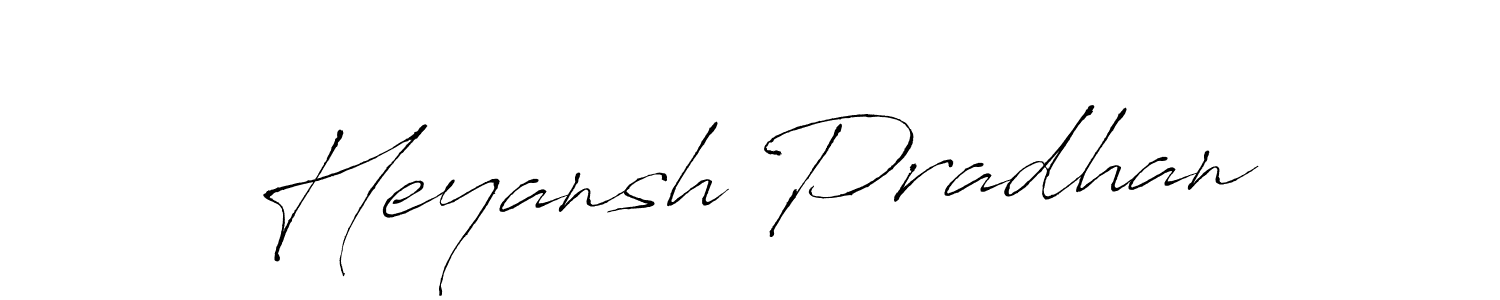 Use a signature maker to create a handwritten signature online. With this signature software, you can design (Antro_Vectra) your own signature for name Heyansh Pradhan. Heyansh Pradhan signature style 6 images and pictures png
