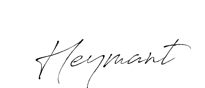 Also we have Heymant name is the best signature style. Create professional handwritten signature collection using Antro_Vectra autograph style. Heymant signature style 6 images and pictures png