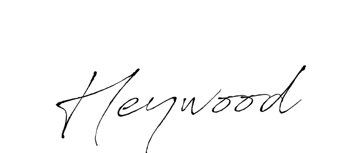 Design your own signature with our free online signature maker. With this signature software, you can create a handwritten (Antro_Vectra) signature for name Heywood. Heywood signature style 6 images and pictures png