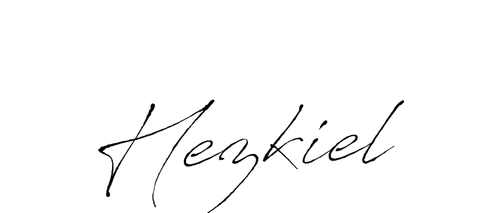 Also we have Hezkiel name is the best signature style. Create professional handwritten signature collection using Antro_Vectra autograph style. Hezkiel signature style 6 images and pictures png