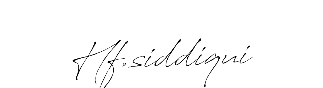 Use a signature maker to create a handwritten signature online. With this signature software, you can design (Antro_Vectra) your own signature for name Hf.siddiqui. Hf.siddiqui signature style 6 images and pictures png