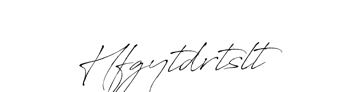 How to make Hfgytdrtslt name signature. Use Antro_Vectra style for creating short signs online. This is the latest handwritten sign. Hfgytdrtslt signature style 6 images and pictures png
