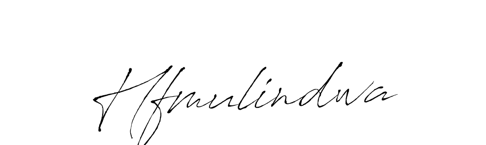 Hfmulindwa stylish signature style. Best Handwritten Sign (Antro_Vectra) for my name. Handwritten Signature Collection Ideas for my name Hfmulindwa. Hfmulindwa signature style 6 images and pictures png