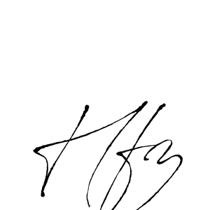 How to make Hfz name signature. Use Antro_Vectra style for creating short signs online. This is the latest handwritten sign. Hfz signature style 6 images and pictures png