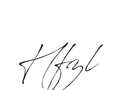 Hfzl stylish signature style. Best Handwritten Sign (Antro_Vectra) for my name. Handwritten Signature Collection Ideas for my name Hfzl. Hfzl signature style 6 images and pictures png