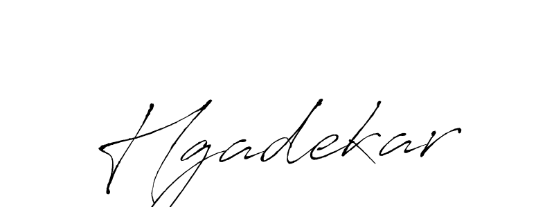 You should practise on your own different ways (Antro_Vectra) to write your name (Hgadekar) in signature. don't let someone else do it for you. Hgadekar signature style 6 images and pictures png