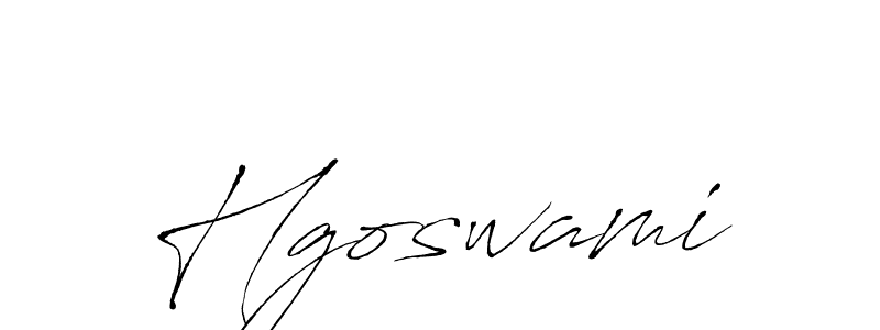 How to make Hgoswami name signature. Use Antro_Vectra style for creating short signs online. This is the latest handwritten sign. Hgoswami signature style 6 images and pictures png