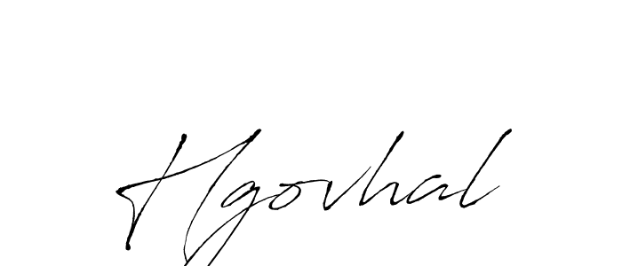 How to make Hgovhal name signature. Use Antro_Vectra style for creating short signs online. This is the latest handwritten sign. Hgovhal signature style 6 images and pictures png