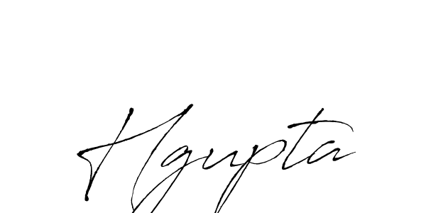 Make a beautiful signature design for name Hgupta. With this signature (Antro_Vectra) style, you can create a handwritten signature for free. Hgupta signature style 6 images and pictures png