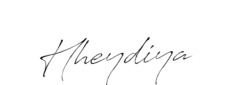 Create a beautiful signature design for name Hheydiya. With this signature (Antro_Vectra) fonts, you can make a handwritten signature for free. Hheydiya signature style 6 images and pictures png