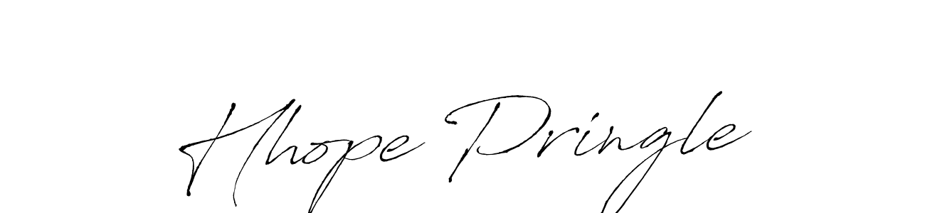 Design your own signature with our free online signature maker. With this signature software, you can create a handwritten (Antro_Vectra) signature for name Hhope Pringle. Hhope Pringle signature style 6 images and pictures png