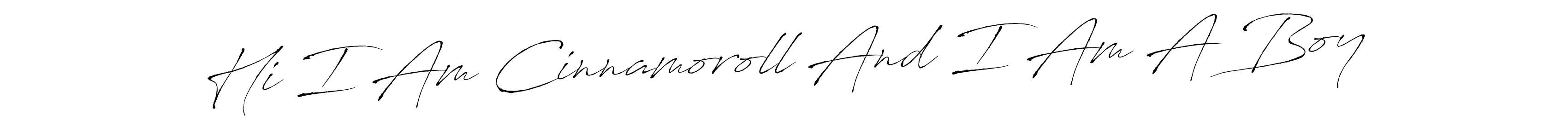 Make a beautiful signature design for name Hi I Am Cinnamoroll And I Am A Boy. Use this online signature maker to create a handwritten signature for free. Hi I Am Cinnamoroll And I Am A Boy signature style 6 images and pictures png