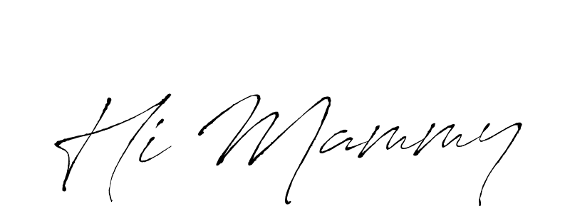 Here are the top 10 professional signature styles for the name Hi Mammy. These are the best autograph styles you can use for your name. Hi Mammy signature style 6 images and pictures png