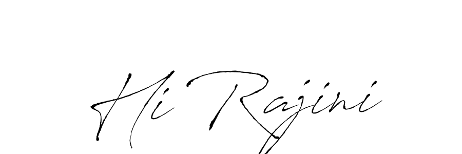 The best way (Antro_Vectra) to make a short signature is to pick only two or three words in your name. The name Hi Rajini include a total of six letters. For converting this name. Hi Rajini signature style 6 images and pictures png