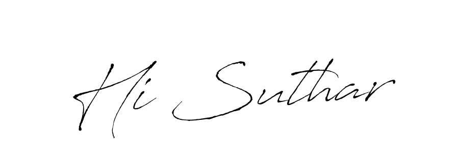 Once you've used our free online signature maker to create your best signature Antro_Vectra style, it's time to enjoy all of the benefits that Hi Suthar name signing documents. Hi Suthar signature style 6 images and pictures png