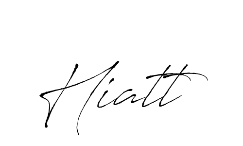 Make a beautiful signature design for name Hiatt. Use this online signature maker to create a handwritten signature for free. Hiatt signature style 6 images and pictures png