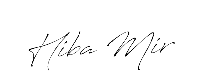 Also You can easily find your signature by using the search form. We will create Hiba Mir name handwritten signature images for you free of cost using Antro_Vectra sign style. Hiba Mir signature style 6 images and pictures png