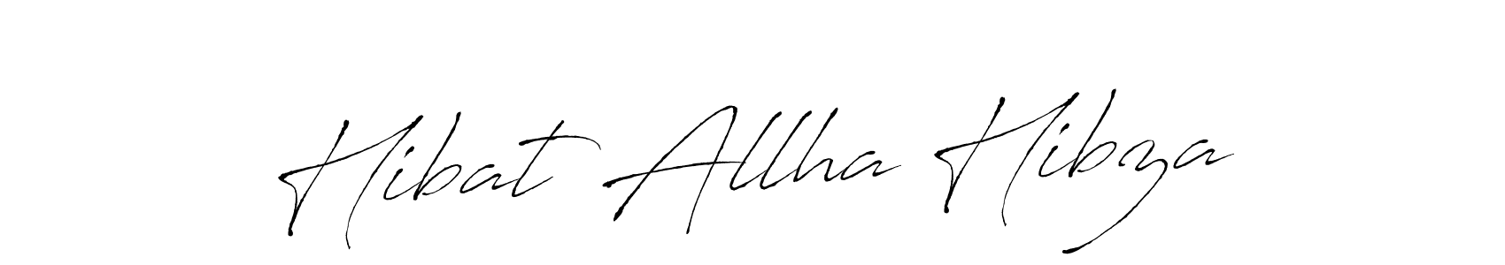 Create a beautiful signature design for name Hibat Allha Hibza. With this signature (Antro_Vectra) fonts, you can make a handwritten signature for free. Hibat Allha Hibza signature style 6 images and pictures png