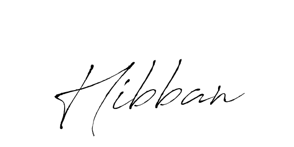 Antro_Vectra is a professional signature style that is perfect for those who want to add a touch of class to their signature. It is also a great choice for those who want to make their signature more unique. Get Hibban name to fancy signature for free. Hibban signature style 6 images and pictures png