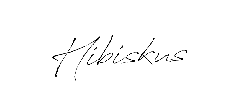 Create a beautiful signature design for name Hibiskus. With this signature (Antro_Vectra) fonts, you can make a handwritten signature for free. Hibiskus signature style 6 images and pictures png